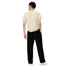 Load image into Gallery viewer, All-over print unisex wide-leg pants