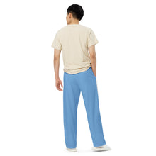 Load image into Gallery viewer, All-over print unisex wide-leg pants
