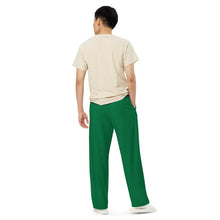 Load image into Gallery viewer, All-over print unisex wide-leg pants