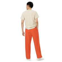 Load image into Gallery viewer, All-over print unisex wide-leg pants