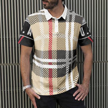 Load image into Gallery viewer, Men's All-Over Print Polo Shirts