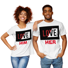 Load image into Gallery viewer, Couple's Pima Cotton Jersey Short Sleeve Tshirt