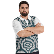 Load image into Gallery viewer, Men's All-Over-Print Polo Shirts