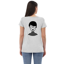 Load image into Gallery viewer, Women’s recycled v-neck t-shirt