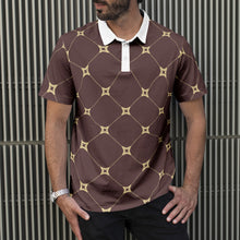 Load image into Gallery viewer, Men&#39;s All-Over Print Polo Shirts
