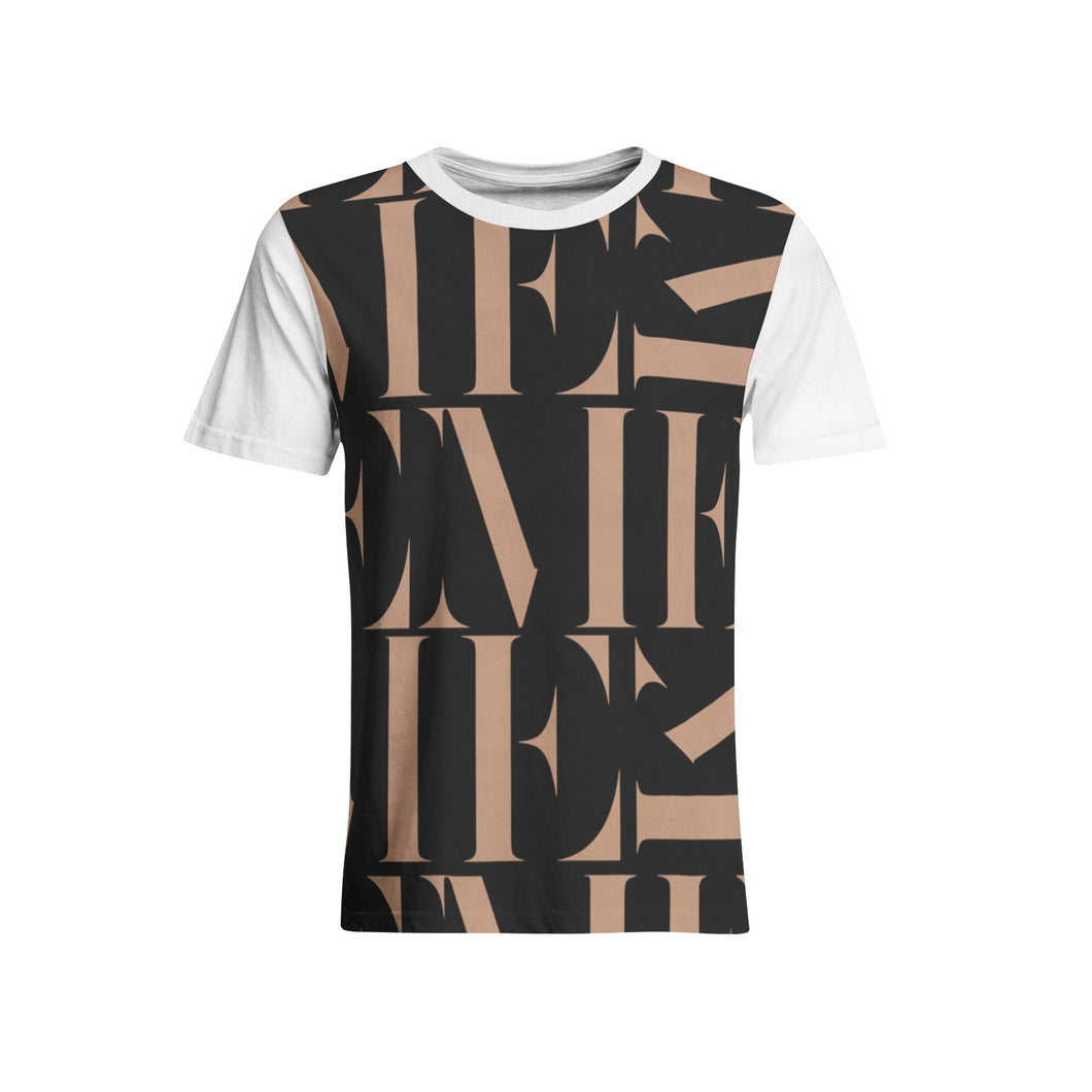 Men's All-Over Print Crew Neck T-shirts
